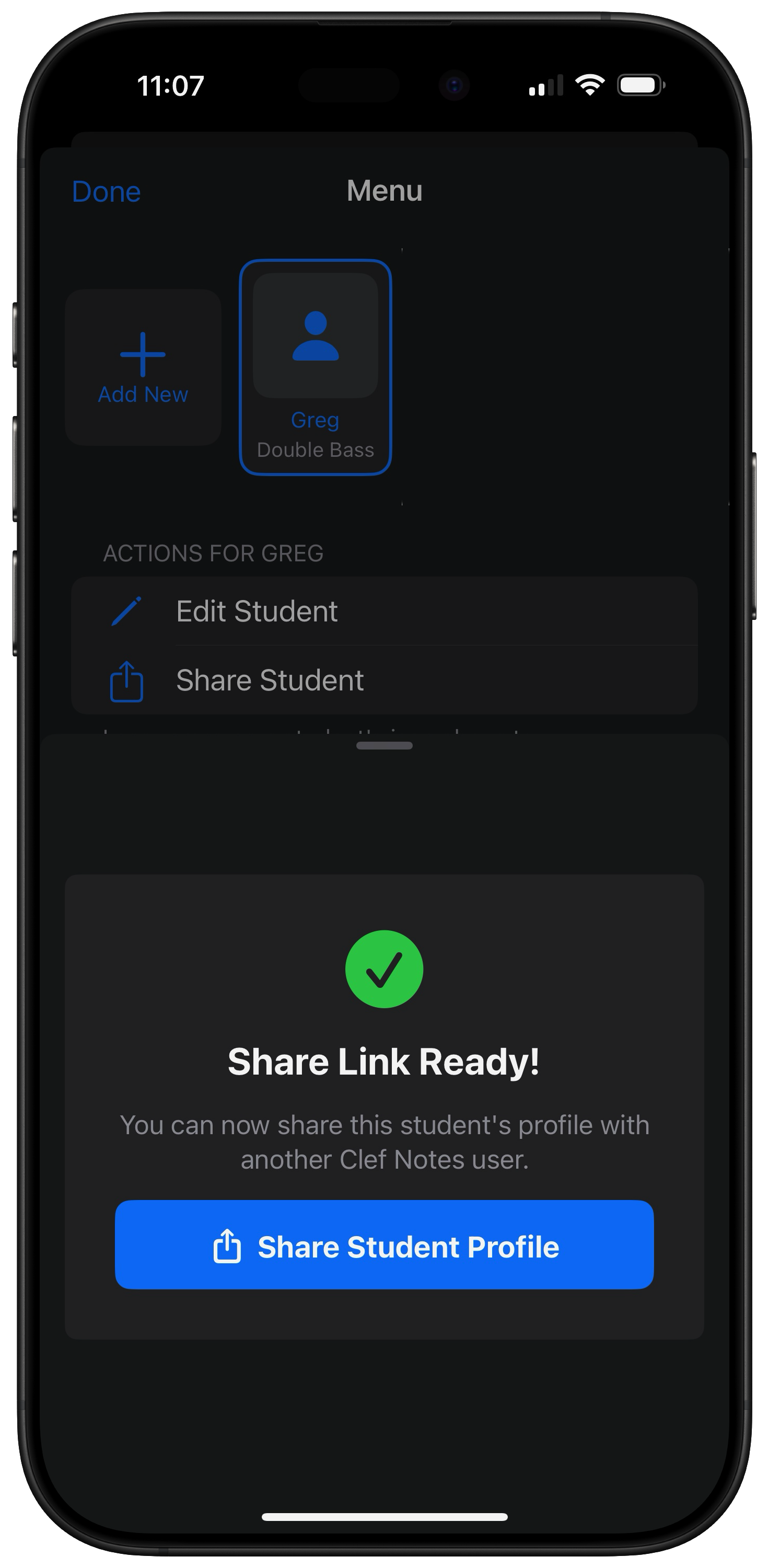 Sharing Screenshot